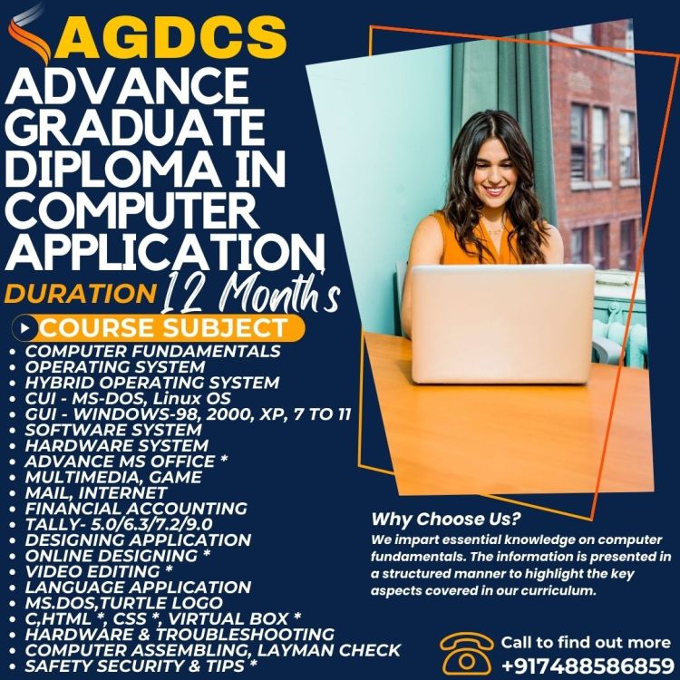 ADVANCE GRADUATE DIPLOMA IN COMPUTER SCIENCE ( MICT-AGDCS04 )